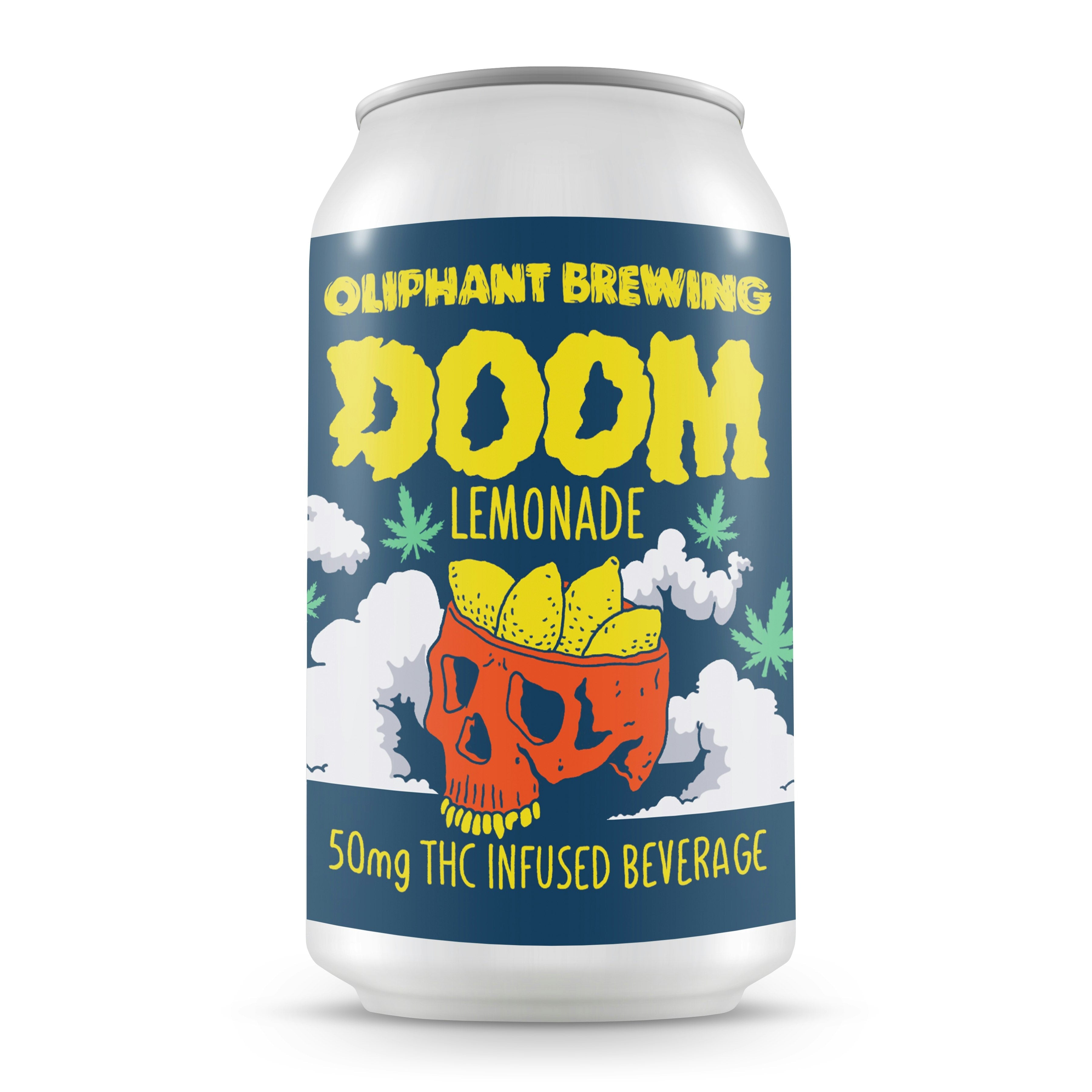 Oliphant - 12oz 50mg D9 THC Craft Soda - Extra High DOOM Line (24ct Case)