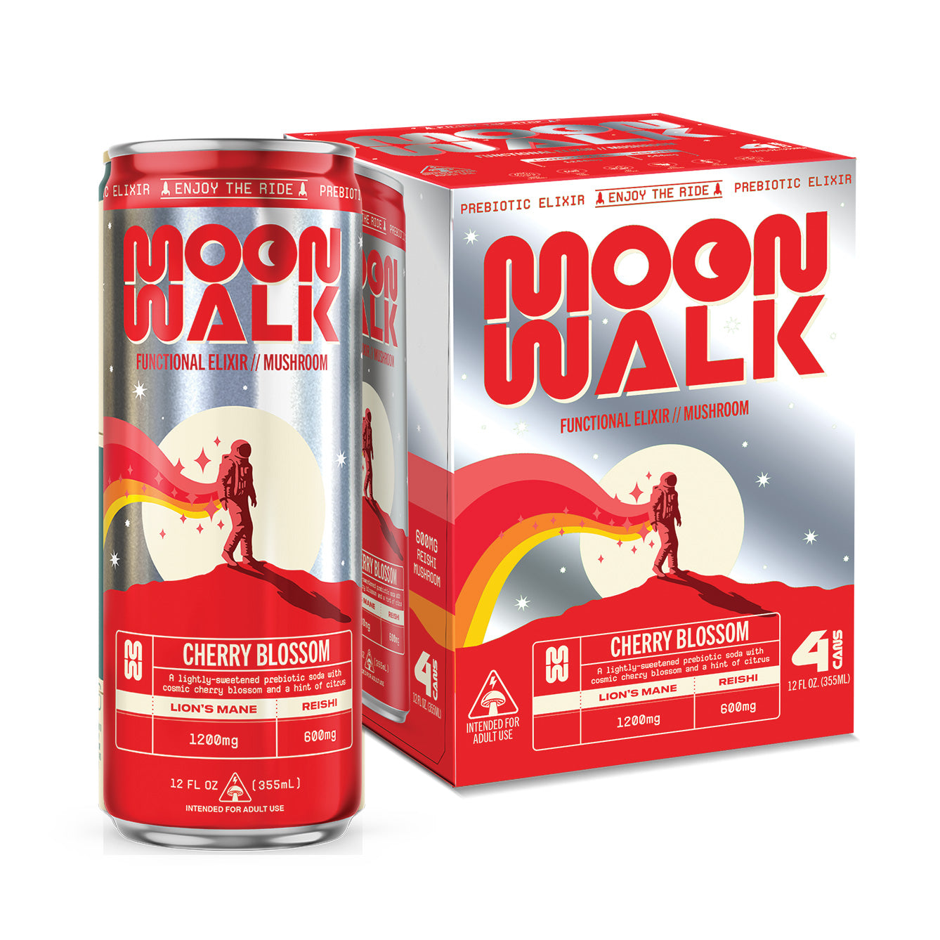 Moonwalk - 12oz Functional Mushroom Elixir (24ct Case)