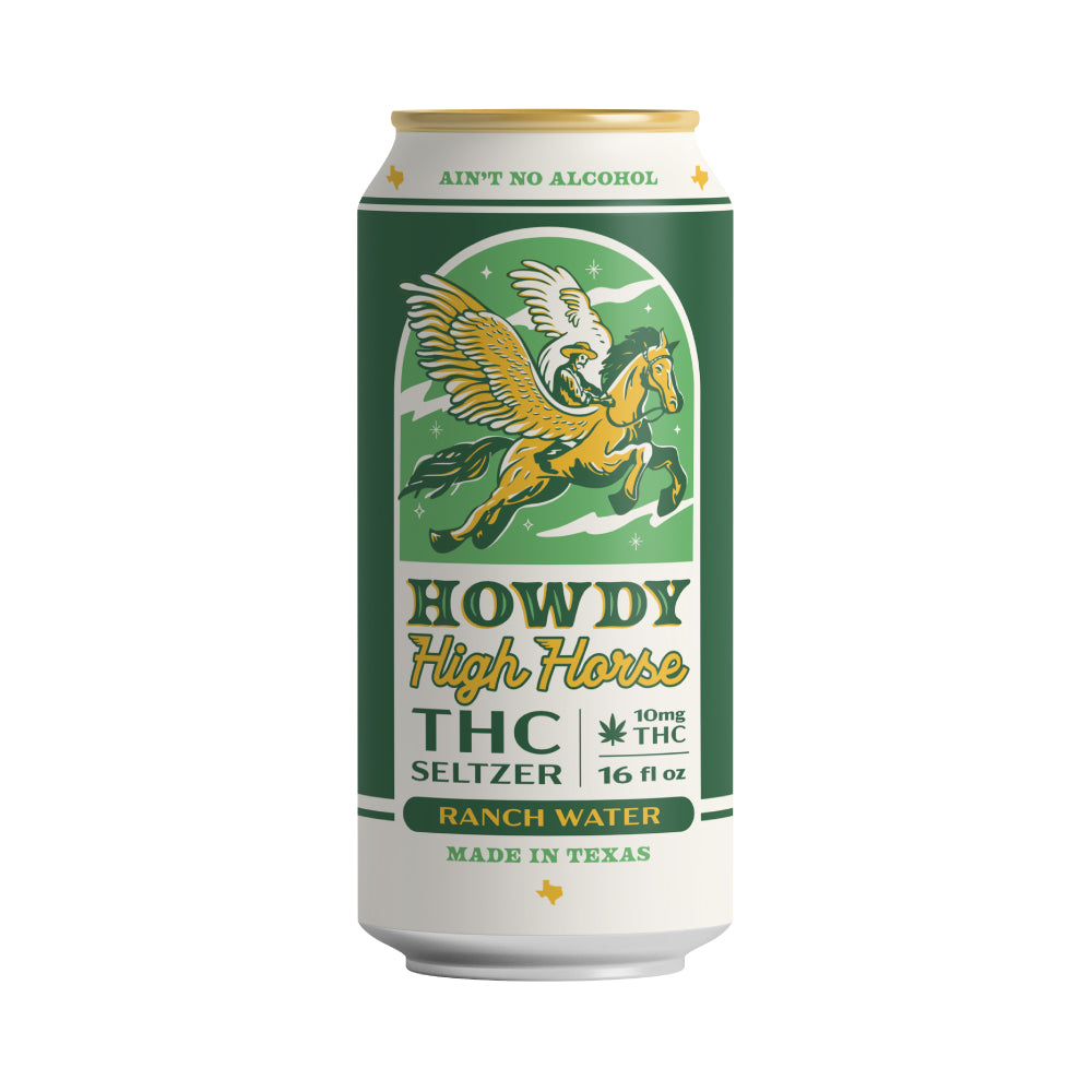 Howdy - 16oz 10mg D9 THC Seltzer (24ct Case)