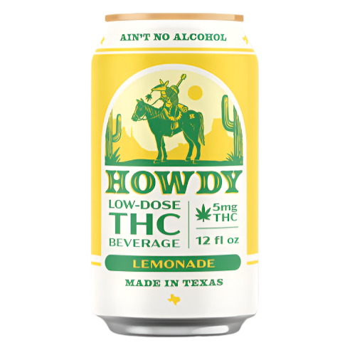 Howdy - 12oz 5mg D9 THC Drinks (24ct Case)