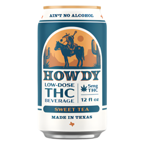 Howdy - 12oz 5mg D9 THC Drinks (24ct Case)