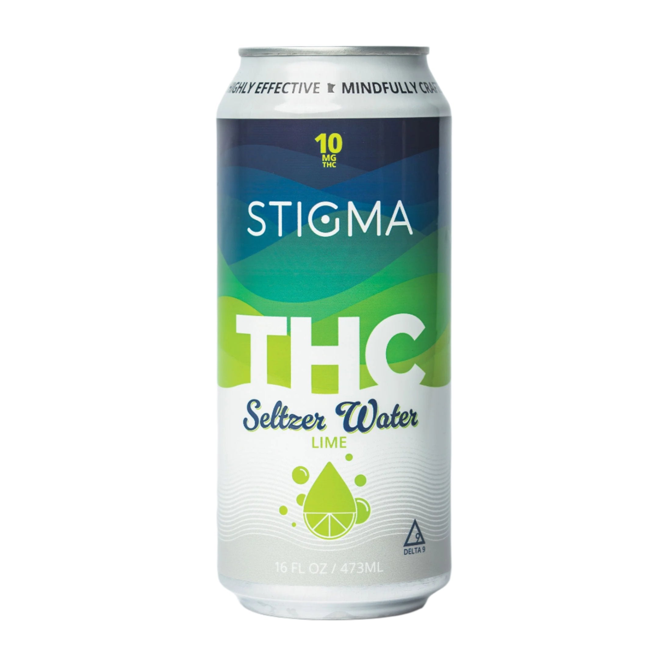 Stigma - 16oz 10mg D9 THC Seltzer (24ct Case)