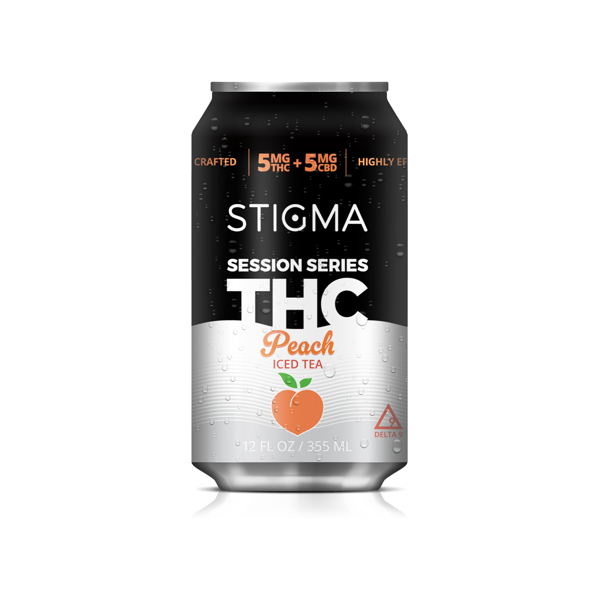 Stigma - 5mg D9 THC + 5mg CBD Session Pack (24ct Case)